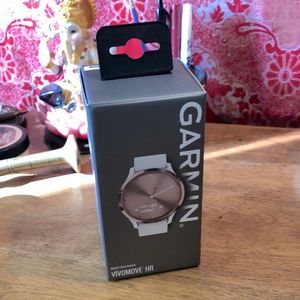 Garmin Vivomove HR Smartwatch White Silicone EUC